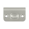 Dendesigns Strike Plate for Ball Catch &amp; Roller Catch; Satin Nickel - Solid DE961961